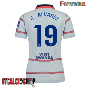Atletico Madrid Julian Alvarez #19 Terza Maglia Femmina 2026-27 Manica Corta